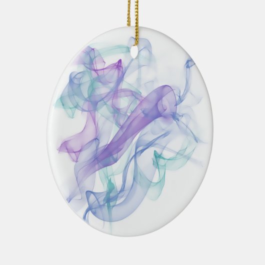 Abstracte Paarse haas Keramisch Ornament (Rechts)