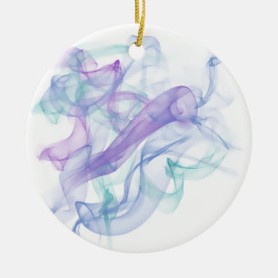 Abstracte Paarse haas Keramisch Ornament