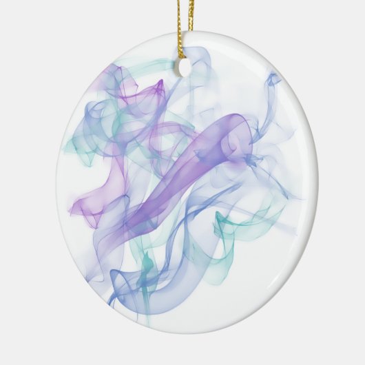 Abstracte Paarse haas Keramisch Ornament (Links)