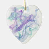 Abstracte Paarse haas Keramisch Ornament (Rechts)