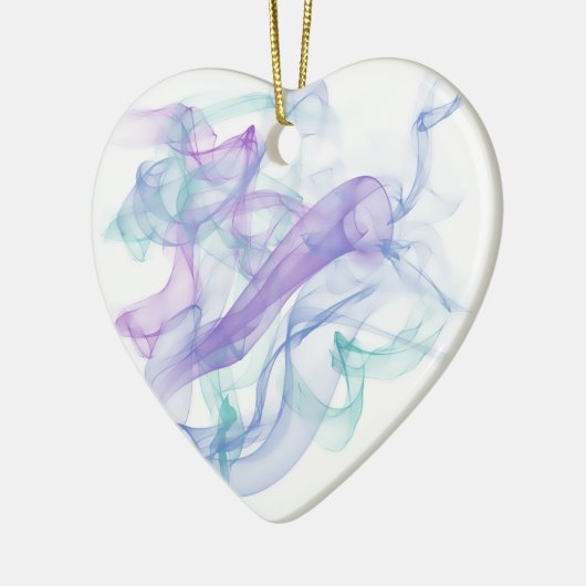 Abstracte Paarse haas Keramisch Ornament (Links)