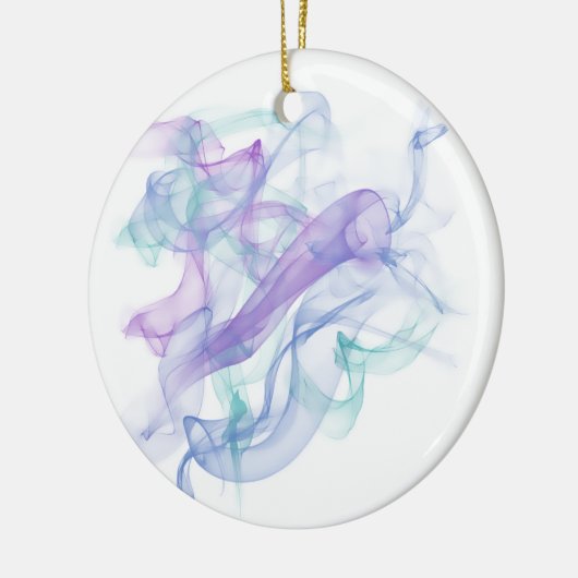 Abstracte Paarse haas Keramisch Ornament (Links)