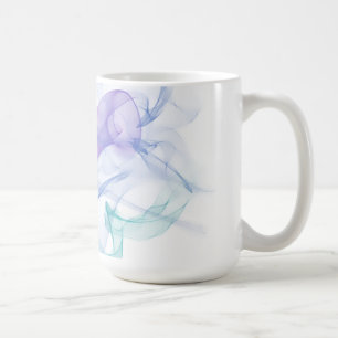 Abstracte Paarse haas Koffiemok