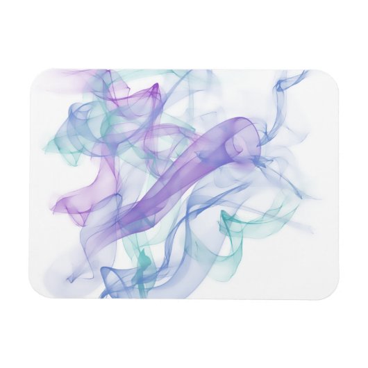 Abstracte Paarse haas Magneet (Horizontaal)