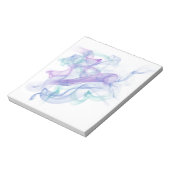 Abstracte Paarse haas Notitieblok (Linkerzijde)