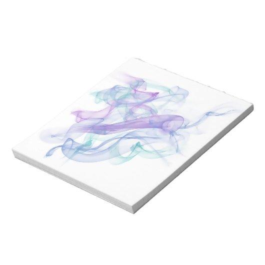 Abstracte Paarse haas Notitieblok (Linkerzijde)