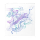 Abstracte Paarse haas Notitieblok (Voorkant)