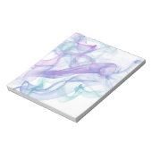 Abstracte Paarse haas Notitieblok (Linkerzijde)