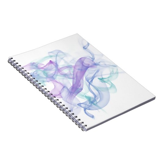 Abstracte Paarse haas Notitieboek (Rechterzijde)