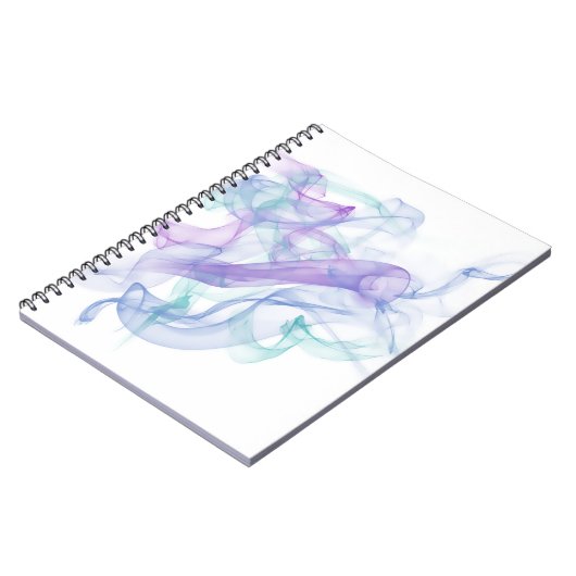 Abstracte Paarse haas Notitieboek (Linkerzijde)