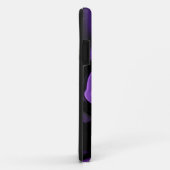 Abstracte Paarse iPhone 5 hoesje *Personalize* (Achterkant/rechts)