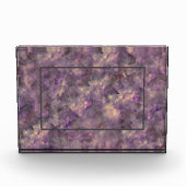 Abstracte paarse kwarts marmeren granietsteen fotoblokken (Voorkant)
