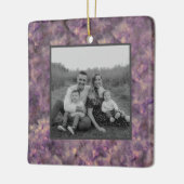 Abstracte paarse kwarts marmeren granietsteen keramisch ornament (Links)