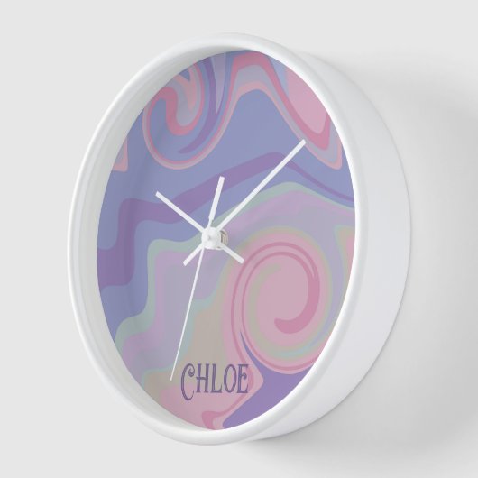 Abstracte Paarse Moderne Gepersonaliseerde Inspiri (Hoek)