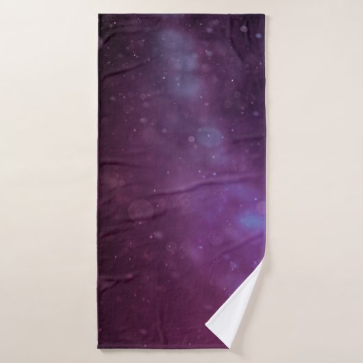 Abstracte paarse ondergrond badhanddoek (Badhanddoek)