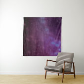 Abstracte paarse ondergrond wandkleed (In situ)