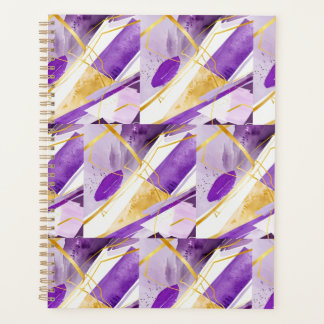 Abstracte Paarse planner