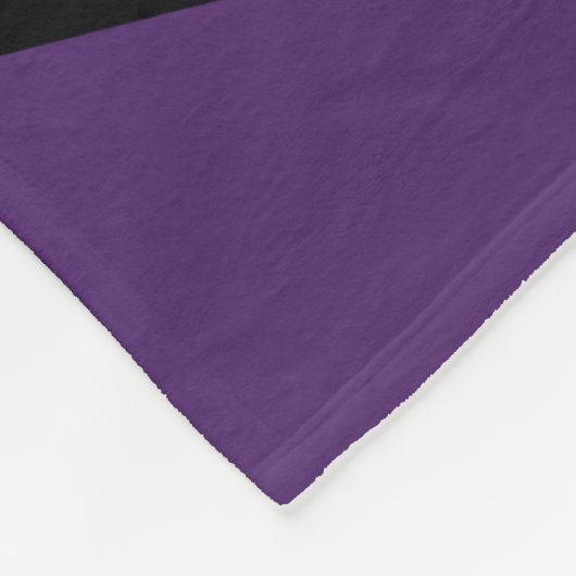 Abstracte Paarse polygons Fleece Deken (Hoek)