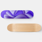 Abstracte paarse regenboog skateboard (Horizontaal)