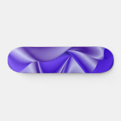 Abstracte paarse regenboog skateboard (Horizontaal)