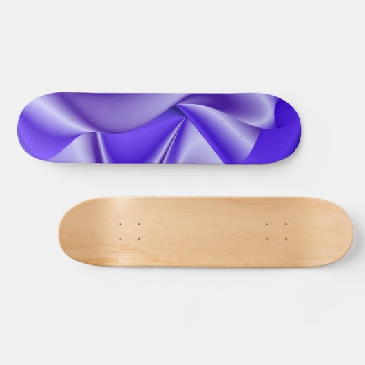 Abstracte paarse regenboog skateboard (Horizontaal)