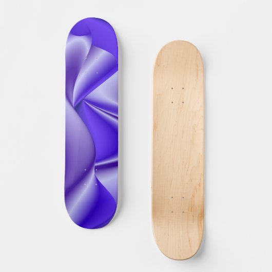 Abstracte paarse regenboog skateboard (Voorkant)