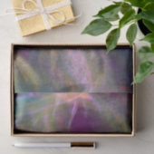 Abstracte Paarse roze groene kleuren voor kleurrij Tissuepapier (Geschenk)