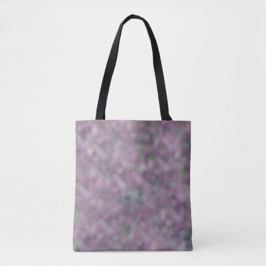 Abstracte Paarse roze unieke koel Tote Bag (Voorkant)