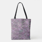 Abstracte Paarse roze unieke koel Tote Bag (Achterkant)