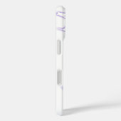 Abstracte Paarse Schreeuw Lettering Secret Afbeeld Case-Mate iPhone Case (Achterkant / Rechts)