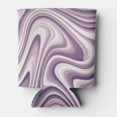 Abstracte Paarse vloeibare marmer Blikjeskoeler (Voorkant)