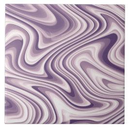 Abstracte Paarse vloeibare marmer Tegeltje