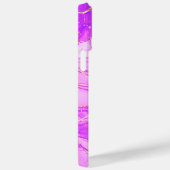 ABSTRACTE PAARSE WATERKLEUR GEPERSONALISEERD Case-Mate iPhone CASE (Achterkant / Rechts)