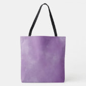 Abstracte Paarse Waterverf textuur esthetisch Tote Bag (Voorkant)