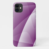Abstracte Paarse witte ombre Hoesje-Mate iPhone Ca Case-Mate iPhone Case (Achterkant)