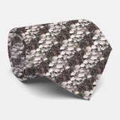 Abstracte paddenstoelen Natuur kunst Stropdas (Opgerold)