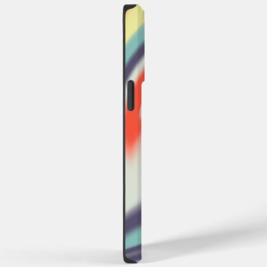 Abstracte Paint Flow Pastel Kleuren Aangepast Mono Case-Mate iPhone Case (Achterkant / Rechts)