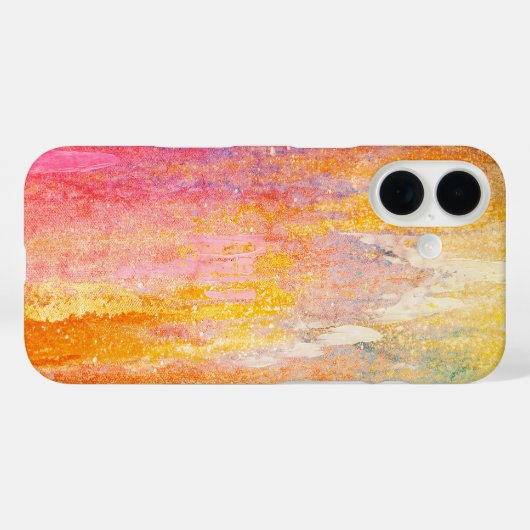 Abstracte Paint Streaks Case-Mate iPhone Case (Achterkant (horizontaal))