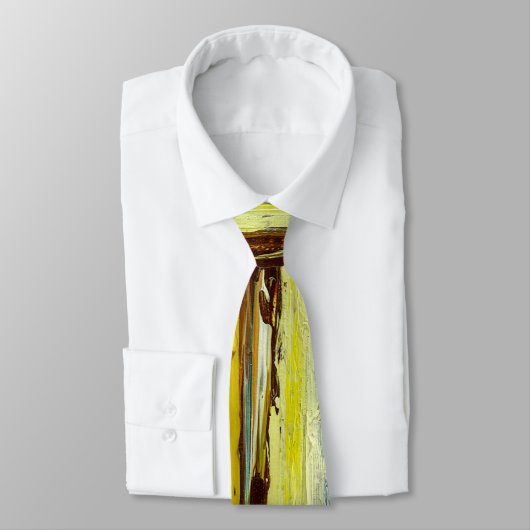 Abstracte Paint Streaks Stropdas (Gebonden)