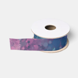 Abstracte Painterly Splatter Grosgrain Lint