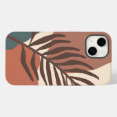 Abstracte palmblad minimalistische kunst Case-Mate iPhone case (Achterkant (horizontaal))