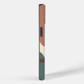 Abstracte palmblad minimalistische kunst Case-Mate iPhone case (Achterkant / Rechts)