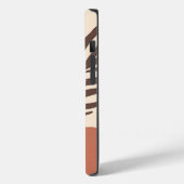 Abstracte palmblad minimalistische kunst Case-Mate iPhone case (Achterkant / Links)