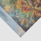 Abstracte Palmbomen Beachy Decoupage Tissuepapier (Detail)