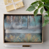 Abstracte Palmbomen Beachy Decoupage Tissuepapier (Geschenk)