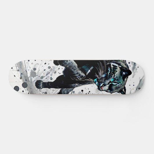 Abstracte Panter Persoonlijk Skateboard (Horizontaal)