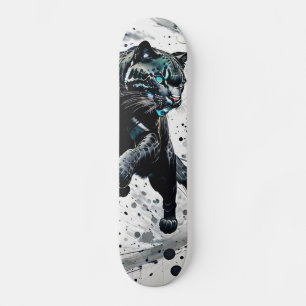 Abstracte Panter Persoonlijk Skateboard