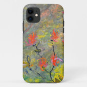 Abstracte papaver Case-Mate iPhone case (Achterkant)