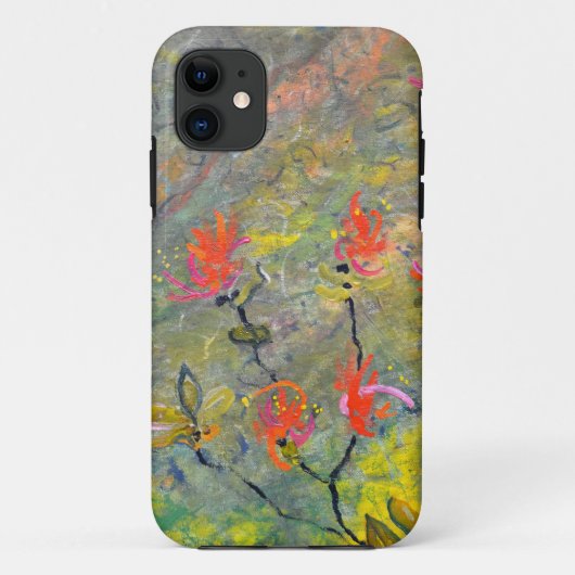 Abstracte papaver Case-Mate iPhone case (Achterkant)