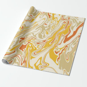 Abstracte papierbladen voor marmer Boho-onmiddelli Cadeaupapier
